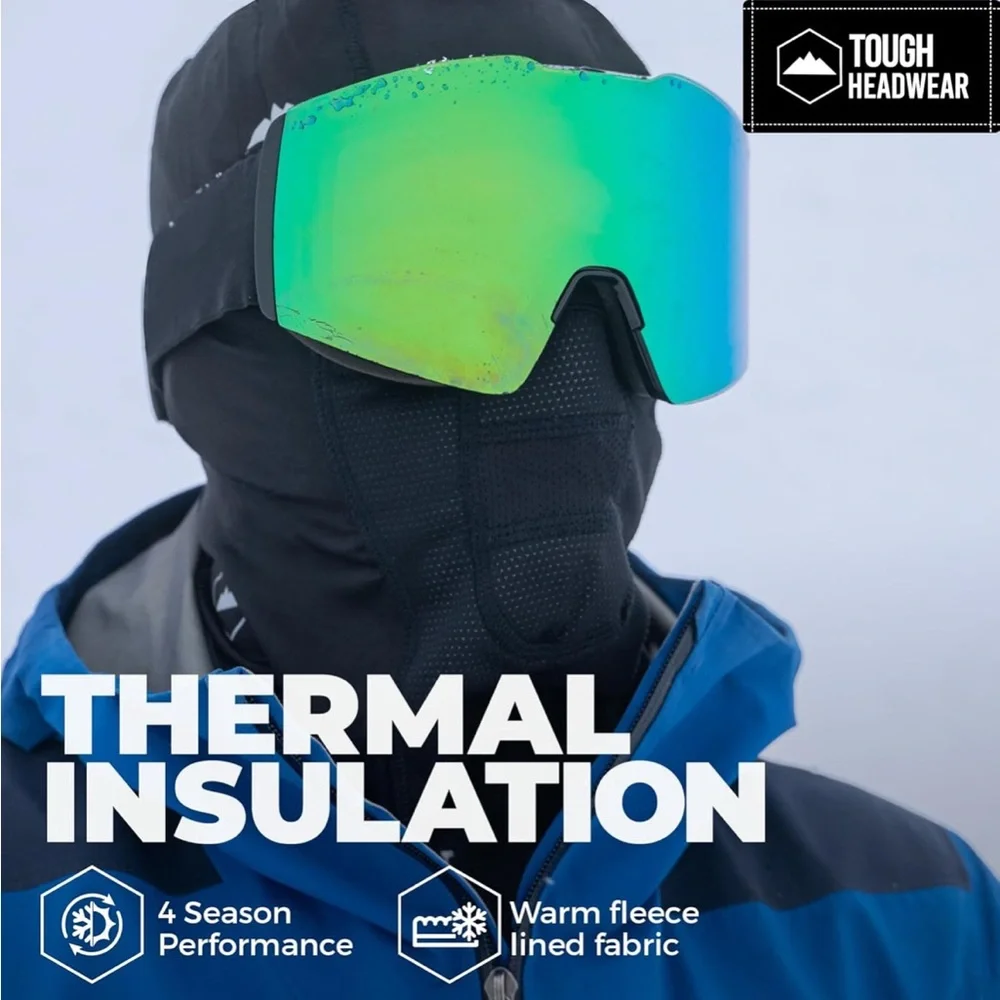 Tough Headwear Black Balaclava Face Mask